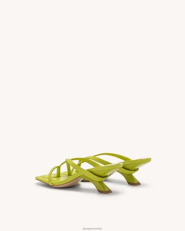 μουλάρι JW PEI L4XRH279 πράσινο ασβέστη maeve strappy mule