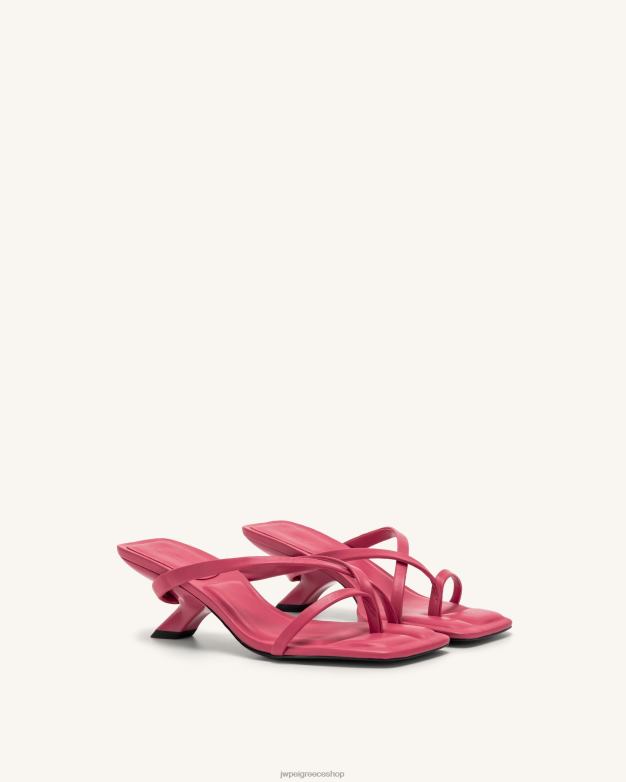 μουλάρι JW PEI L4XRH280 κόκκινο τριαντάφυλλο maeve strappy mule