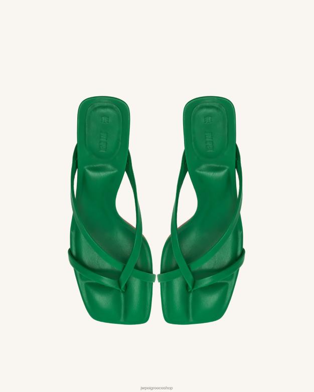 μουλάρι JW PEI L4XRH283 πράσινος maeve strappy mule