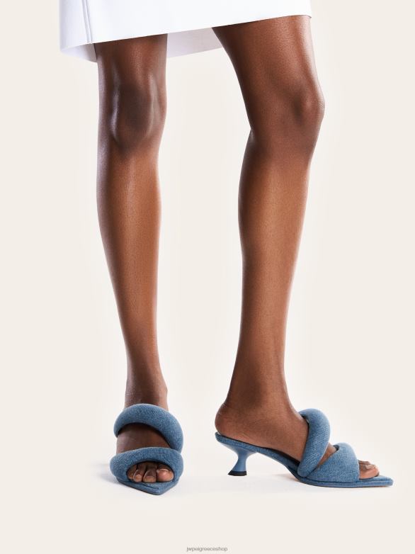 μουλάρι JW PEI L4XRH303 μπλε sara mule denim