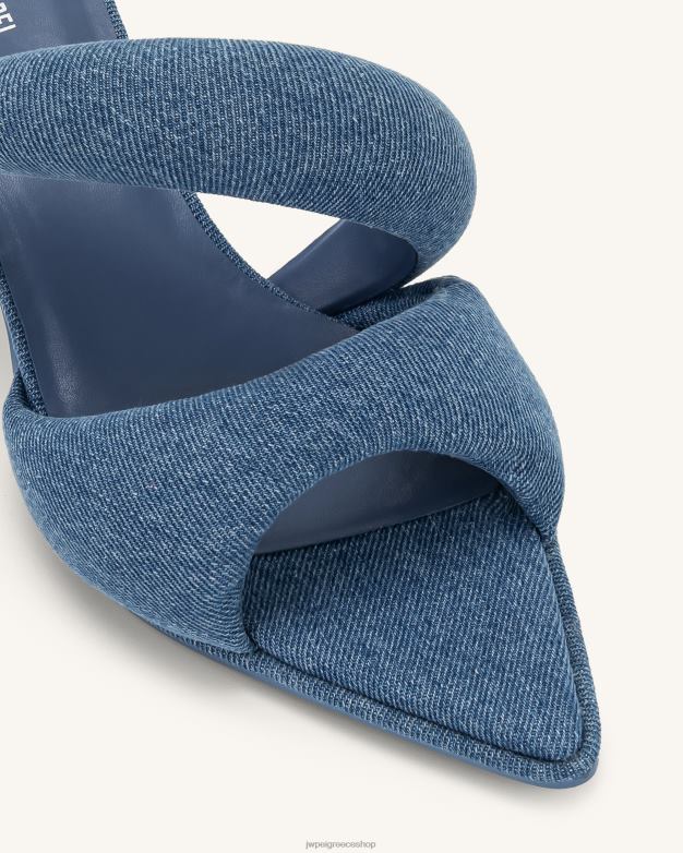 μουλάρι JW PEI L4XRH303 μπλε sara mule denim