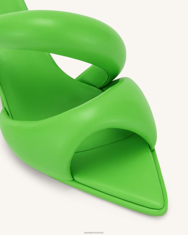 μουλάρι JW PEI L4XRH321 πράσινο νέον sara mule