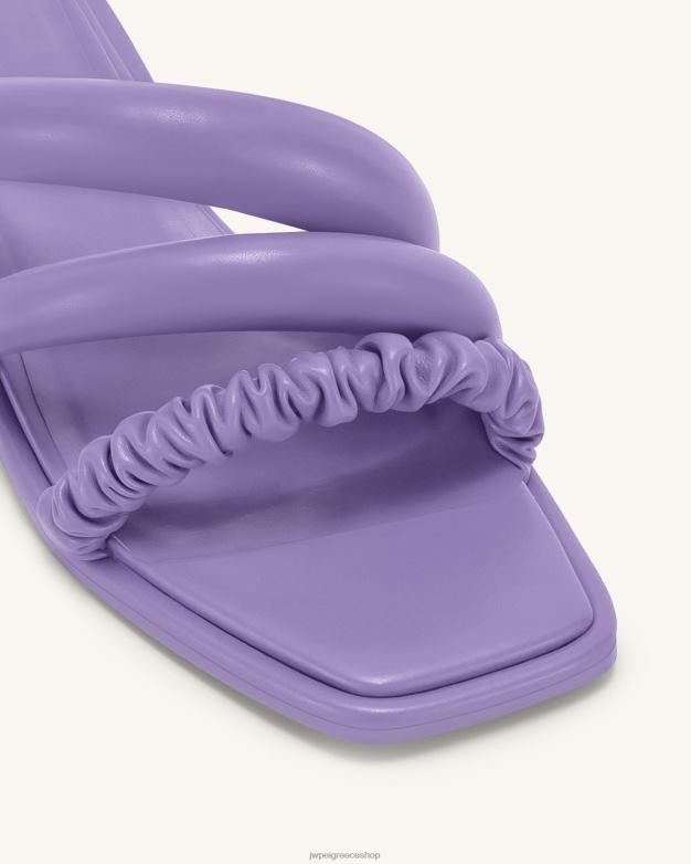 μουλάρι JW PEI L4XRH337 μωβ λεβάντας jada flat mule