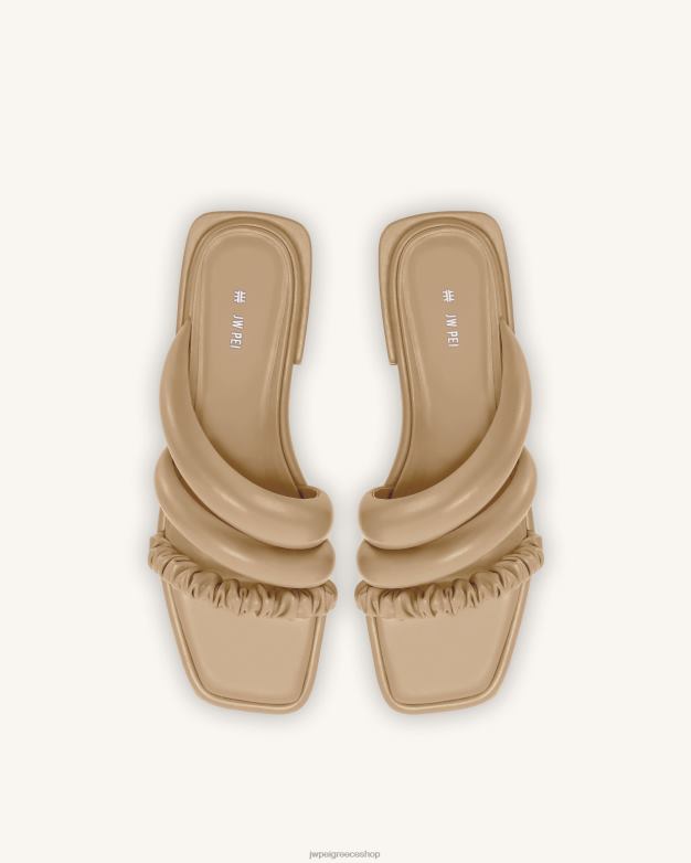 μουλάρι JW PEI L4XRH338 ζάχαρη από ζαχαροκάλαμο jada flat mule