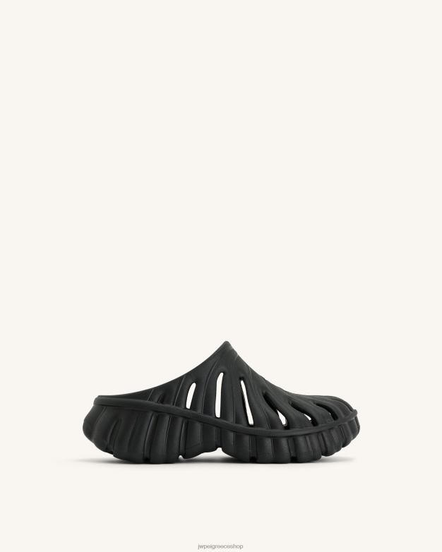 σανδάλι JW PEI L4XRH311 μαύρος τσόκαρα πλατφόρμας φύλλων tara