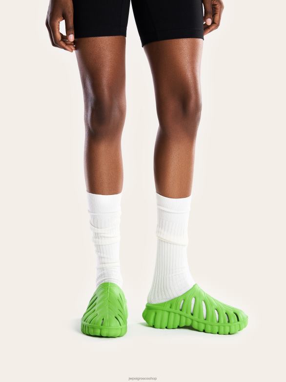 σανδάλι JW PEI L4XRH312 πράσινο νέον τσόκαρα πλατφόρμας φύλλων tara