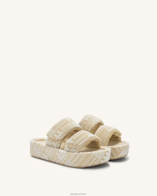 σανδάλι JW PEI L4XRH315 γάλα βρώμης lexi terry slide σανδάλι