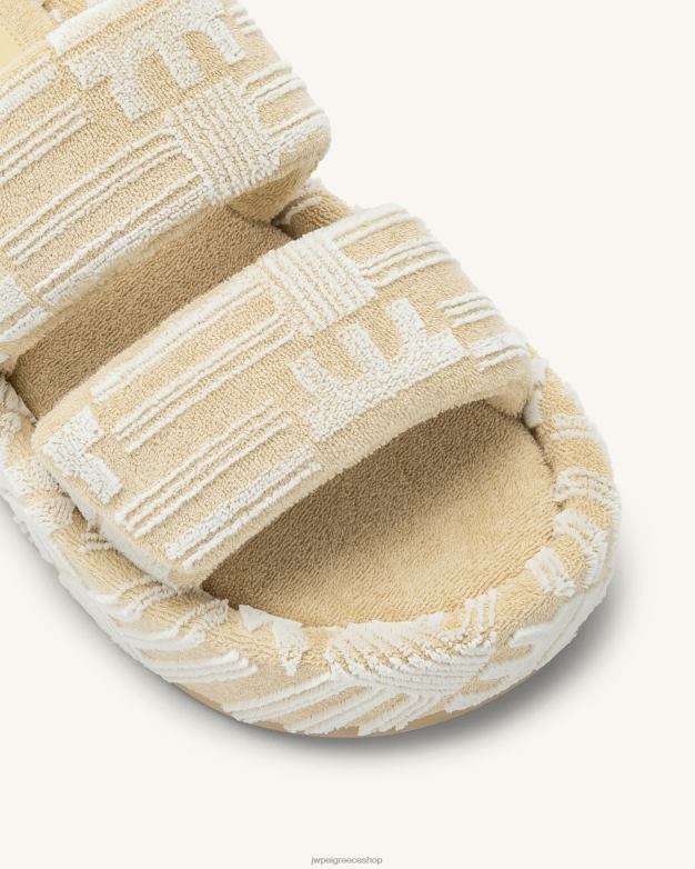σανδάλι JW PEI L4XRH315 γάλα βρώμης lexi terry slide σανδάλι