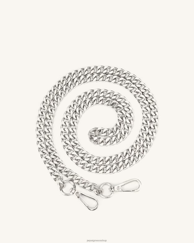 λουρί JW PEI L4XRH252 ασήμι ιμάντα αλυσίδας ίριδας