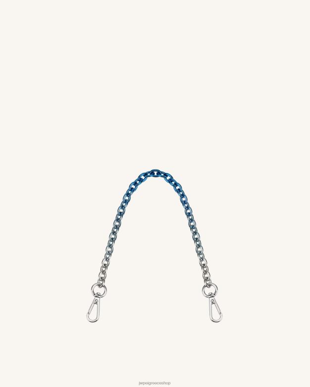 λουρί JW PEI L4XRH261 μπλε ιμάντας αλυσίδας ντεγκραντέ