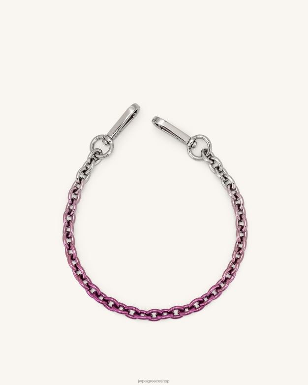 λουρί JW PEI L4XRH263 μωβ ιμάντας αλυσίδας ντεγκραντέ