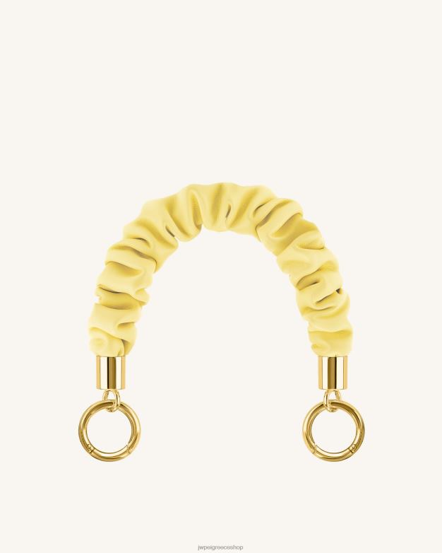 λουρί JW PEI L4XRH274 κίτρινος λουράκι scrunchie