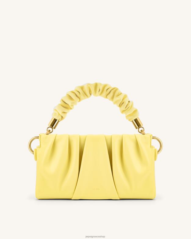 λουρί JW PEI L4XRH274 κίτρινος λουράκι scrunchie