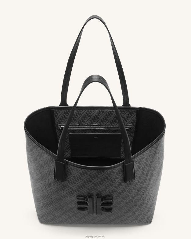 τσάντα totes JW PEI L4XRH247 σιδερένιο μαύρο fei tote bag