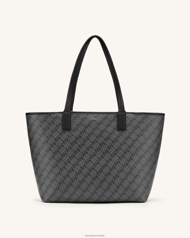 τσάντα totes JW PEI L4XRH247 σιδερένιο μαύρο fei tote bag