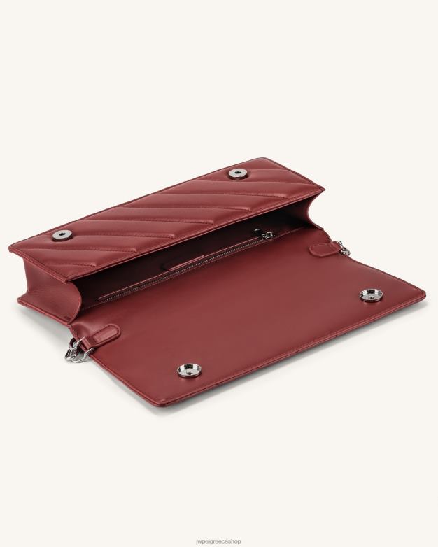 τσάντα χιαστί JW PEI L4XRH11 κόκκινο κρασί τσάντα χιαστί sophie