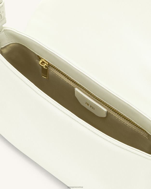 τσάντα χιαστί JW PEI L4XRH18 άσπρο τσάντα χιαστί με πτερύγιο