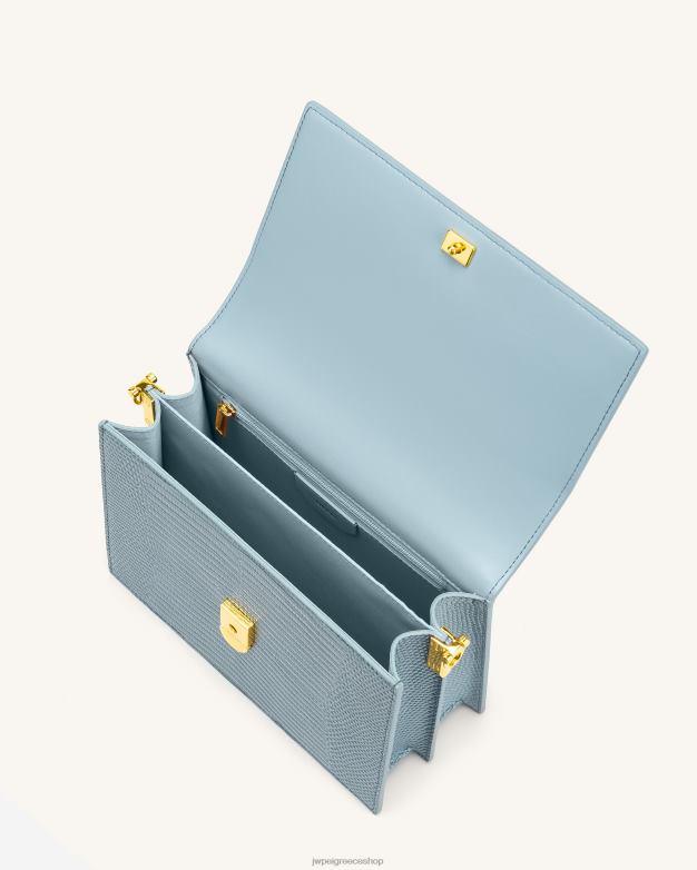 τσάντα χιαστί JW PEI L4XRH26 σαύρα πάγου mini flap χιαστί