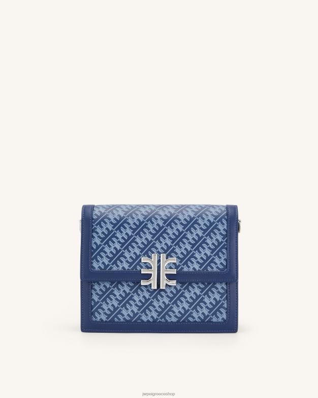 τσάντα χιαστί JW PEI L4XRH35 ΠΟΛΕΜΙΚΟ ΝΑΥΤΙΚΟ fei mini flap χιαστί