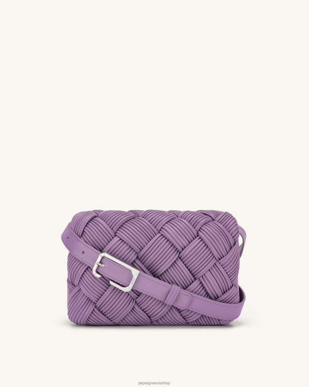 τσάντα χιαστί JW PEI L4XRH50 μωβ λεβάντας λαβύρινθο χιαστί τσάντα