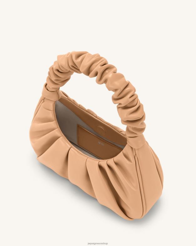 τσάντα ώμου JW PEI L4XRH143 ζάχαρη από ζαχαροκάλαμο τσάντα hobo gabbi ruched