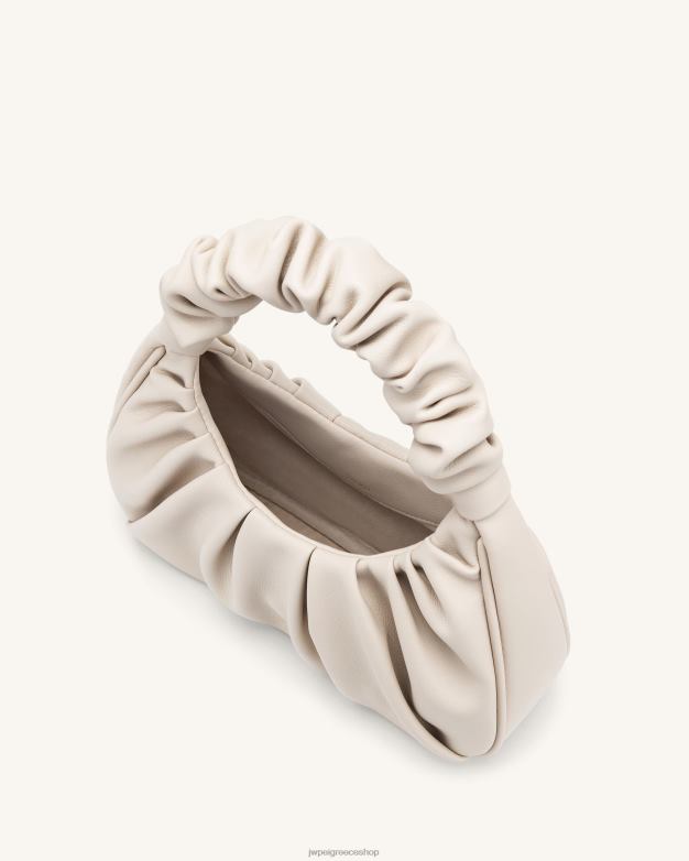 τσάντα ώμου JW PEI L4XRH54 ελεφαντόδοντο τσάντα hobo gabbi ruched