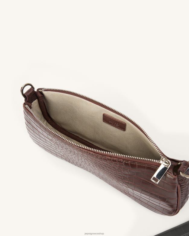 τσάντα ώμου JW PEI L4XRH64 καφέ κρόκος τσάντα ώμου eva