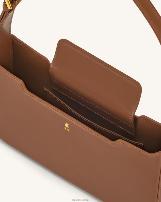 τσάντα ώμου JW PEI L4XRH76 καφέ τσάντα ώμου millie