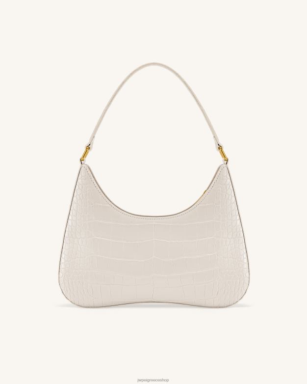 τσάντα ώμου JW PEI L4XRH78 λευκός κρόκος ρουμπίνι τσάντα ώμου