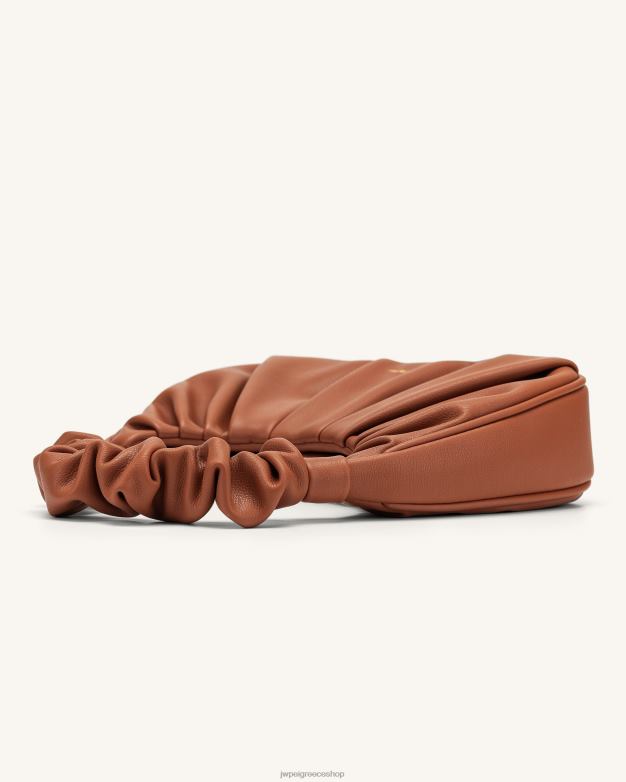 τσάντα ώμου JW PEI L4XRH80 νουτέλα τσάντα hobo gabbi ruched