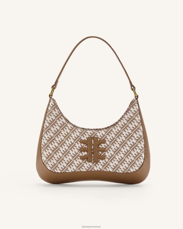 τσάντα ώμου JW PEI L4XRH96 καφέ Fei ρουμπινί τσάντα ώμου