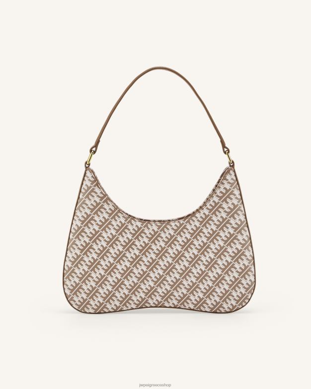 τσάντα ώμου JW PEI L4XRH96 καφέ Fei ρουμπινί τσάντα ώμου