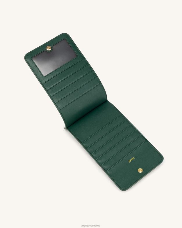 τσάντα τηλεφώνου JW PEI L4XRH188 σκούρο πράσινο κρόκος τσάντα τηλεφώνου quinn