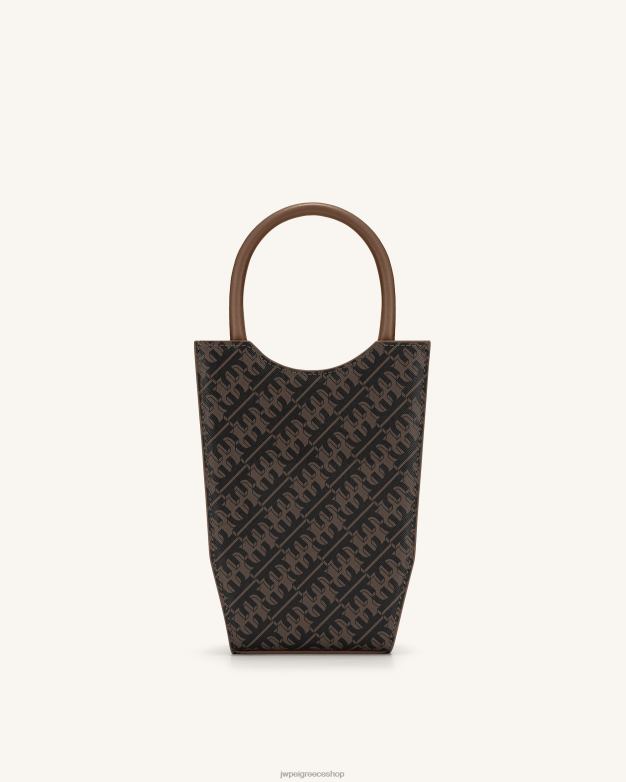 τσάντα τηλεφώνου JW PEI L4XRH221 σκούρο καφέ τσάντα τηλεφώνου fei