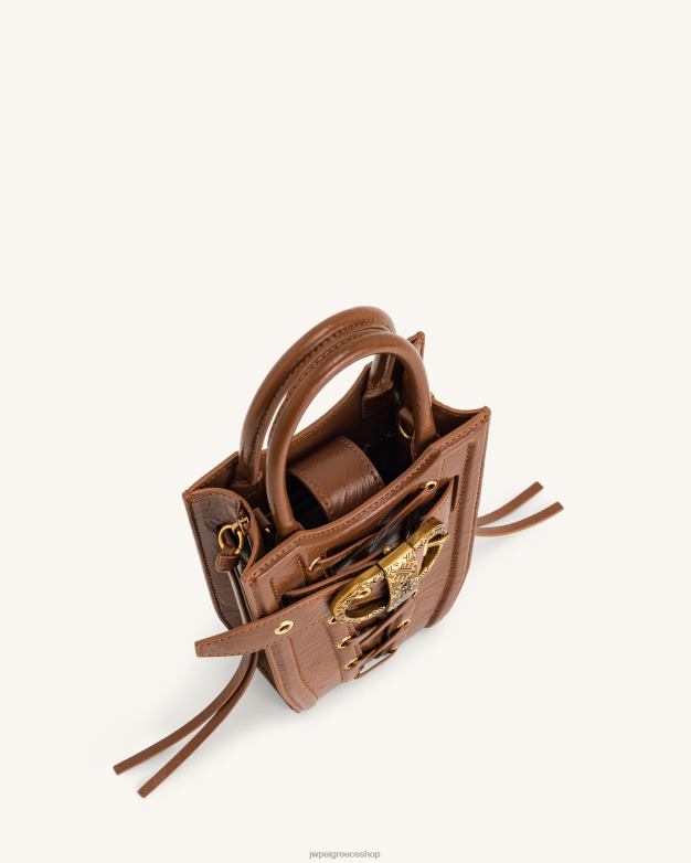 τσάντα τηλεφώνου JW PEI L4XRH241 καφέ Fei τσάντα τηλεφώνου σπασμένα λουριά